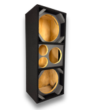 Chuchero Express® 10" Style Brazilian, 2 Speakers, 2 Tweeters 1 DRIVER