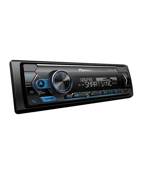 Pioneer MVH-S322BT Bluetooth Car Stereo with USB/AUX Inputs, Smartphone Connectivity, Pioneer Smart Snyc, and Hands-Free Calling for Enhanced in-Car Audio Experience