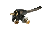 Supra Audio Pro 1 Male to 2-Female RCA Y-ADAPTER CABLE