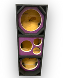 Chuchero Express® 10" Style Brazilian, 2 Speakers, 2 Tweeters 1 DRIVER